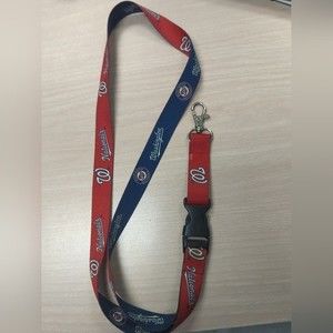 Washington Nationals Keychain Lanyard